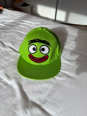 Rare green Yo Gabba Gabba! Brobee Cap Adult size